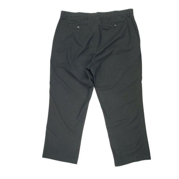 Foot Joy Pants Men 42X30 Black Straight Leg Performance Stretch Golf Chino - Picture 3 of 9